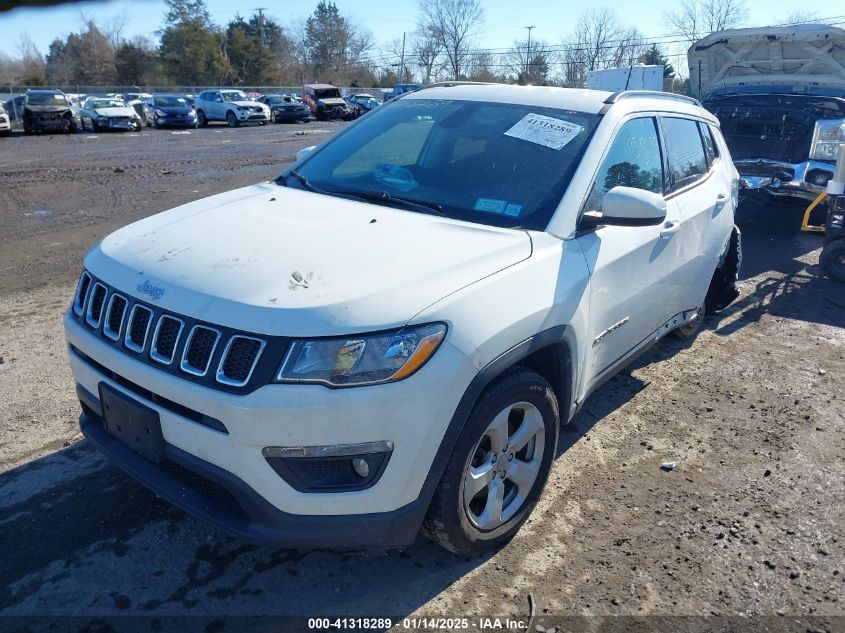 2019 Jeep Compass Latitude 4X4 VIN: 3C4NJDBB5KT742280 Lot: 41318289