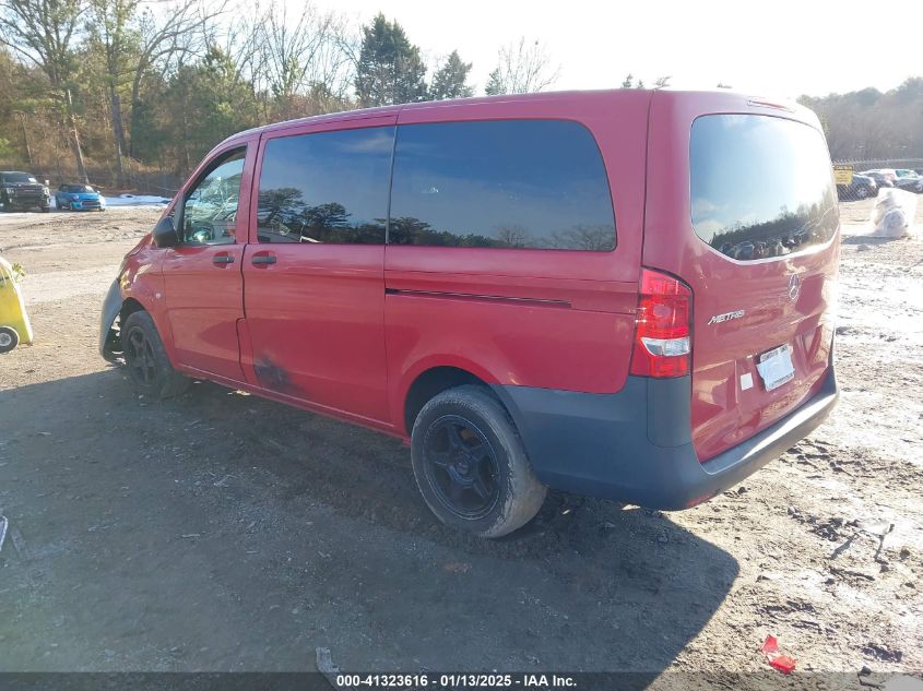 2016 Mercedes-Benz Metris VIN: WD4PG2EE8G3089888 Lot: 41323616