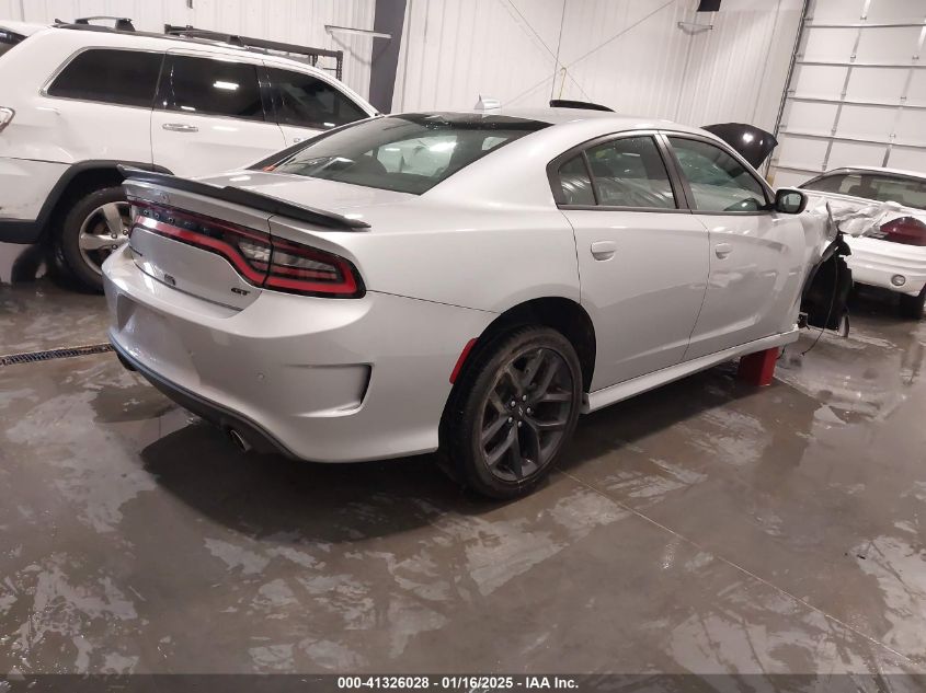 2021 Dodge Charger Gt Rwd VIN: 2C3CDXHG0MH527442 Lot: 41326028