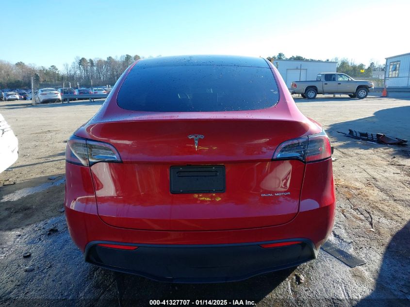 2023 Tesla Model Y Awd/Long Range Dual Motor All-Wheel Drive VIN: 7SAYGDEE8PF766681 Lot: 41327707