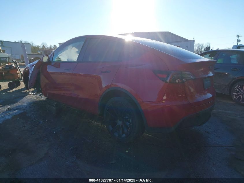 2023 Tesla Model Y Awd/Long Range Dual Motor All-Wheel Drive VIN: 7SAYGDEE8PF766681 Lot: 41327707