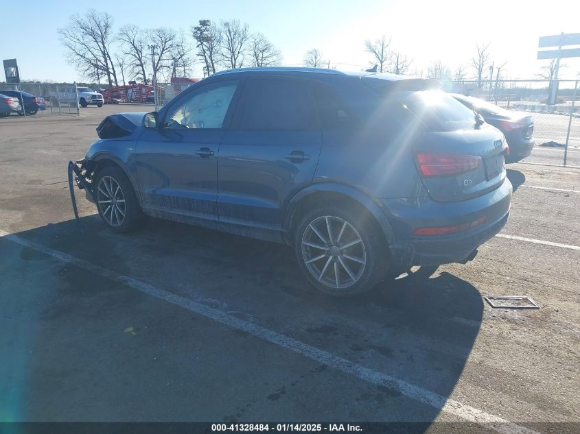 2018 Audi Q3 2.0T Premium/2.0T Sport Premium VIN: WA1ECCFS9JR025378 Lot: 41328484