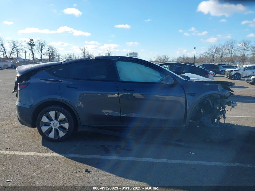 2020 Tesla Model Y Long Range Dual Motor All-Wheel Drive VIN: 5YJYGDEE4LF030103 Lot: 41328929