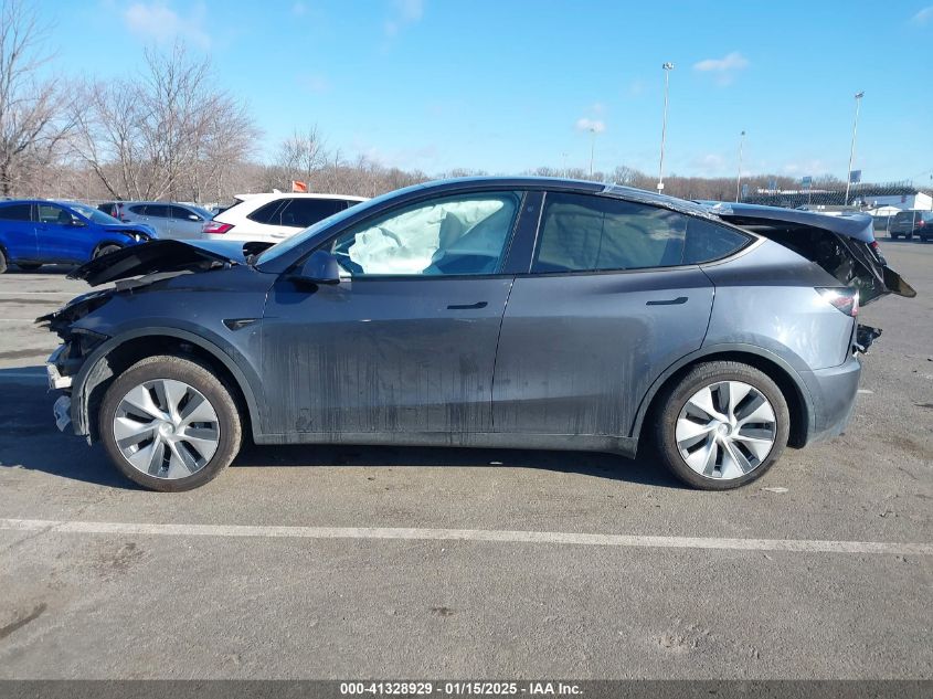 2020 Tesla Model Y Long Range Dual Motor All-Wheel Drive VIN: 5YJYGDEE4LF030103 Lot: 41328929