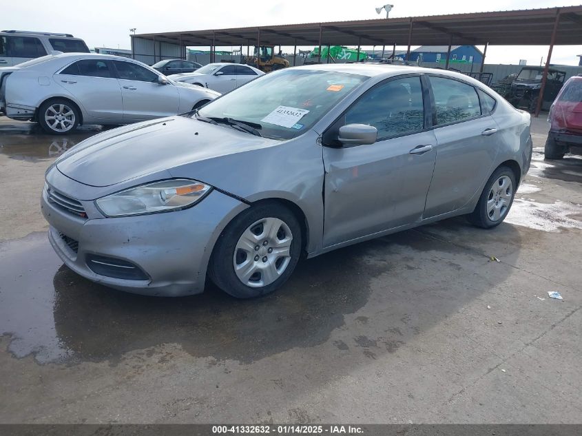 2015 Dodge Dart Se VIN: 1C3CDFAA9FD160346 Lot: 41332632