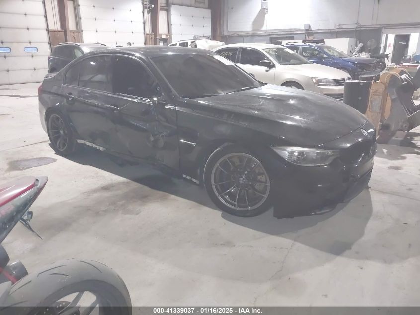 2015 BMW M3 VIN: WBS3C9C59FP806198 Lot: 41339037