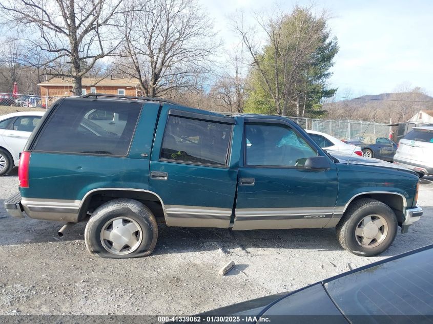 1998 GMC Yukon Sle VIN: 1GKEK13R2WJ731178 Lot: 41339082