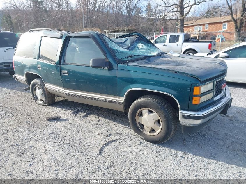 1998 GMC Yukon Sle VIN: 1GKEK13R2WJ731178 Lot: 41339082