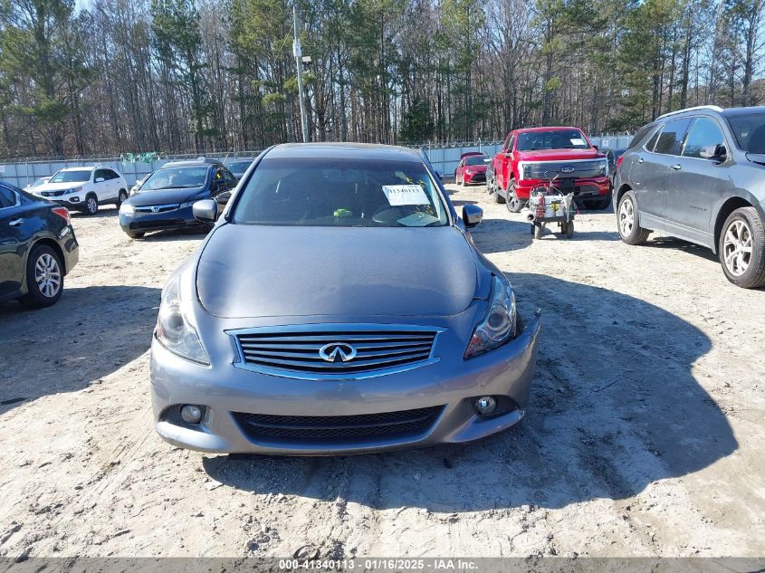 2011 Infiniti G37X VIN: JN1CV6AR1BM411436 Lot: 41340113