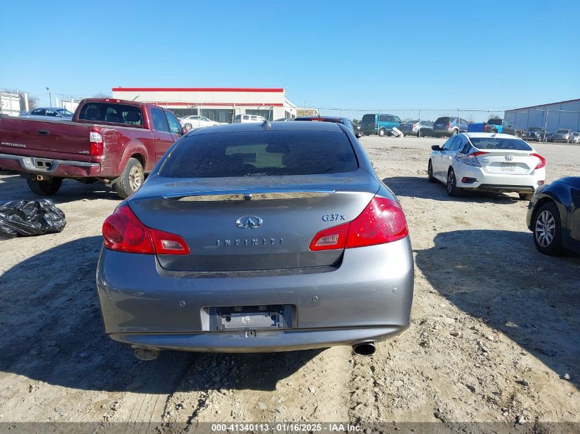 2011 Infiniti G37X VIN: JN1CV6AR1BM411436 Lot: 41340113