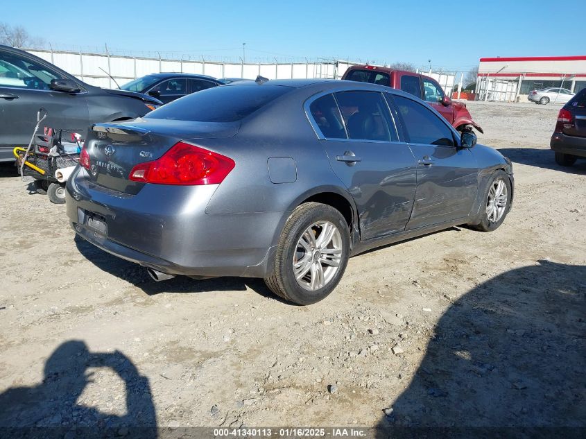 2011 Infiniti G37X VIN: JN1CV6AR1BM411436 Lot: 41340113