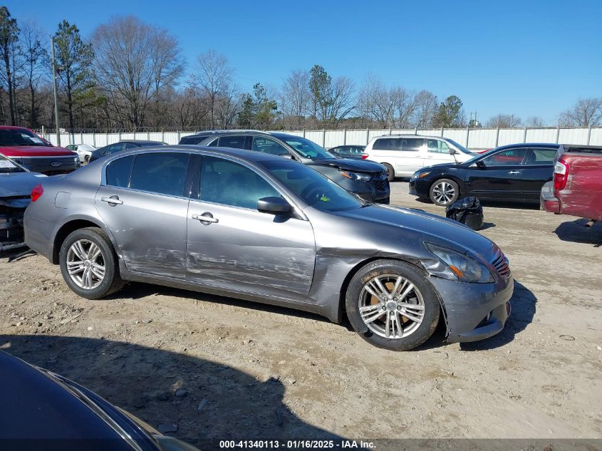 2011 Infiniti G37X VIN: JN1CV6AR1BM411436 Lot: 41340113