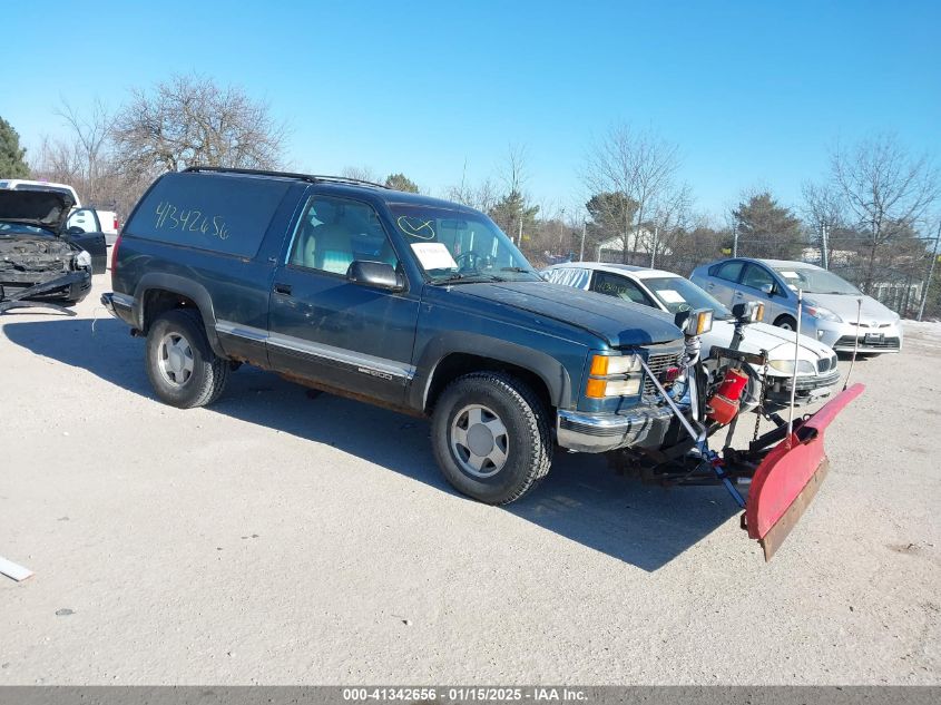 1994 GMC Yukon VIN: 1GKEK18K3RJ742965 Lot: 41342656