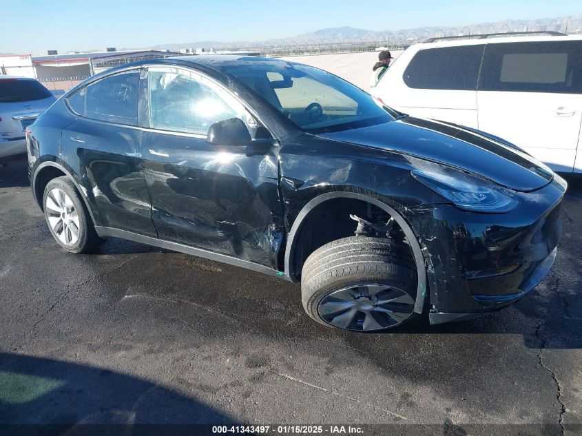 2023 Tesla Model Y Awd/Long Range Dual Motor All-Wheel Drive VIN: 7SAYGDEE8PA151965 Lot: 41343497