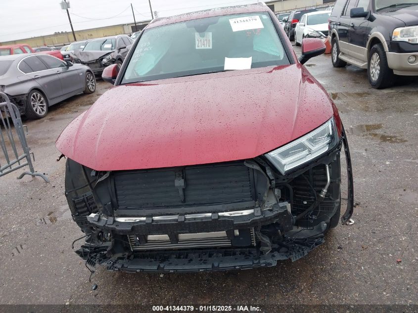 2018 Audi Q5 2.0T Premium/2.0T Tech Premium VIN: WA1CNAFY2J2248249 Lot: 41344379