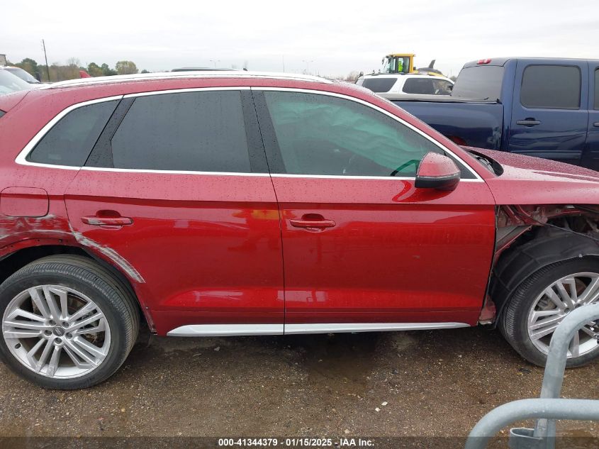 2018 Audi Q5 2.0T Premium/2.0T Tech Premium VIN: WA1CNAFY2J2248249 Lot: 41344379