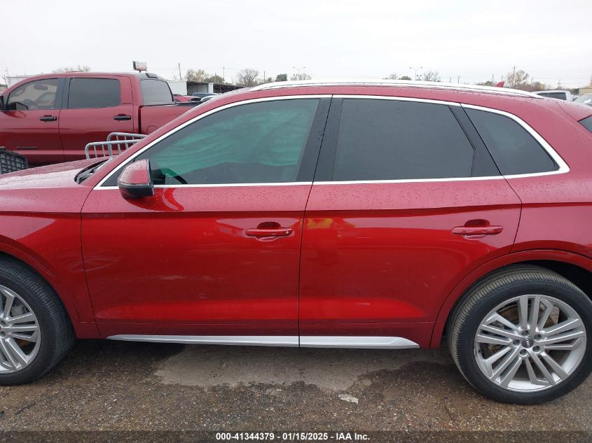 2018 Audi Q5 2.0T Premium/2.0T Tech Premium VIN: WA1CNAFY2J2248249 Lot: 41344379