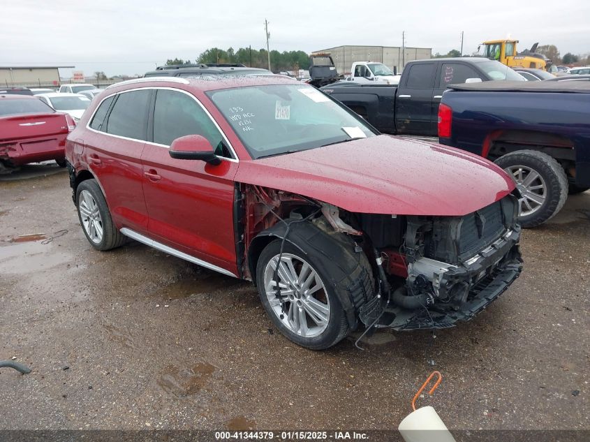 2018 Audi Q5 2.0T Premium/2.0T Tech Premium VIN: WA1CNAFY2J2248249 Lot: 41344379