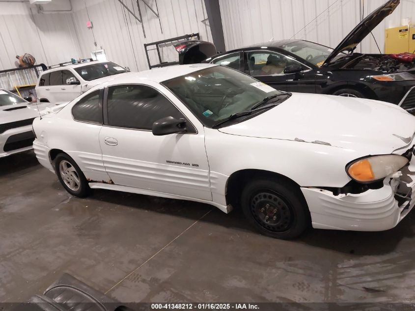 2000 Pontiac Grand Am Se1 VIN: 1G2NF12TXYM746675 Lot: 41348212