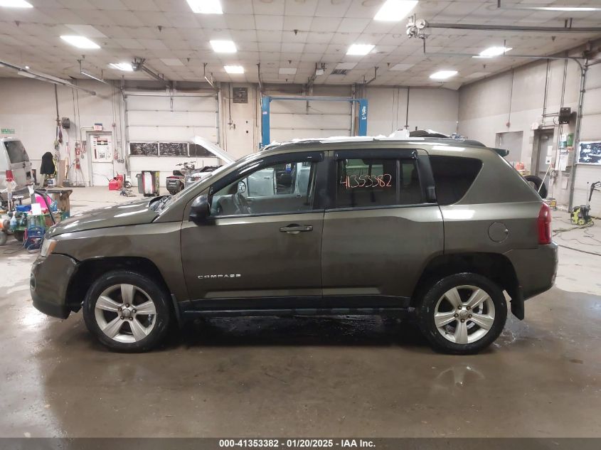 2016 Jeep Compass Sport VIN: 1C4NJDBBXGD566405 Lot: 41353382