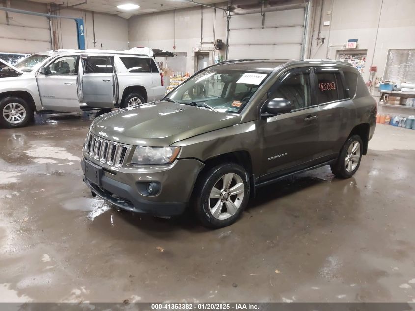 2016 Jeep Compass Sport VIN: 1C4NJDBBXGD566405 Lot: 41353382