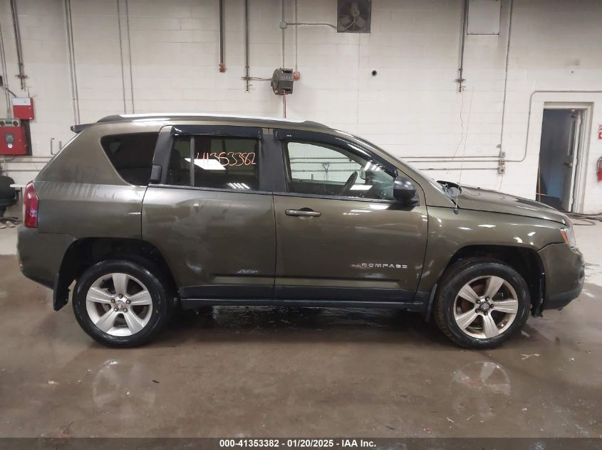 2016 Jeep Compass Sport VIN: 1C4NJDBBXGD566405 Lot: 41353382