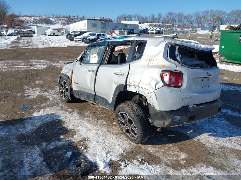 2015 Jeep Renegade Limited VIN: ZACCJBDT8FPC06003 Lot: 41354482