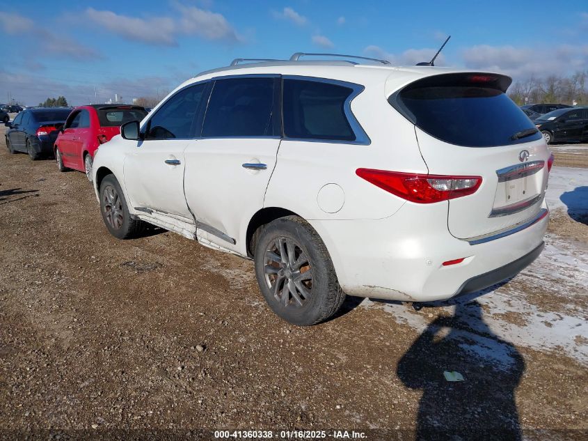 2013 Infiniti Jx35 VIN: 5N1AL0MN4DC346859 Lot: 41360338