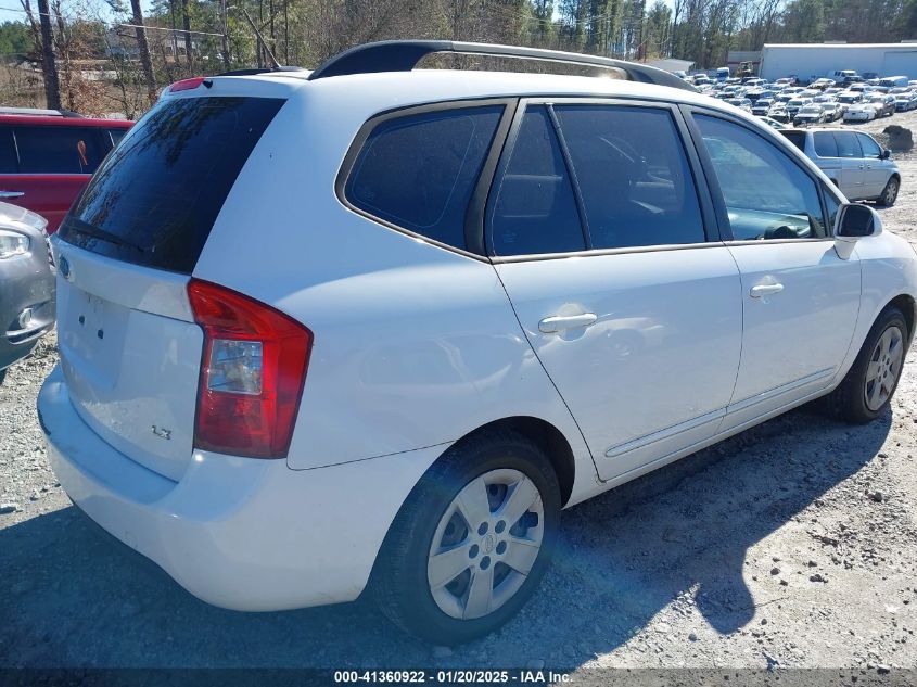 2009 Kia Rondo Lx VIN: KNAFG528197266134 Lot: 41360922