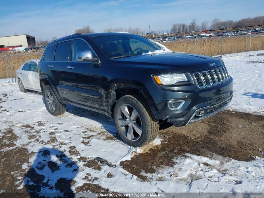 2015 Jeep Grand Cherokee Overland VIN: 1C4RJFCG3FC726748 Lot: 41369715