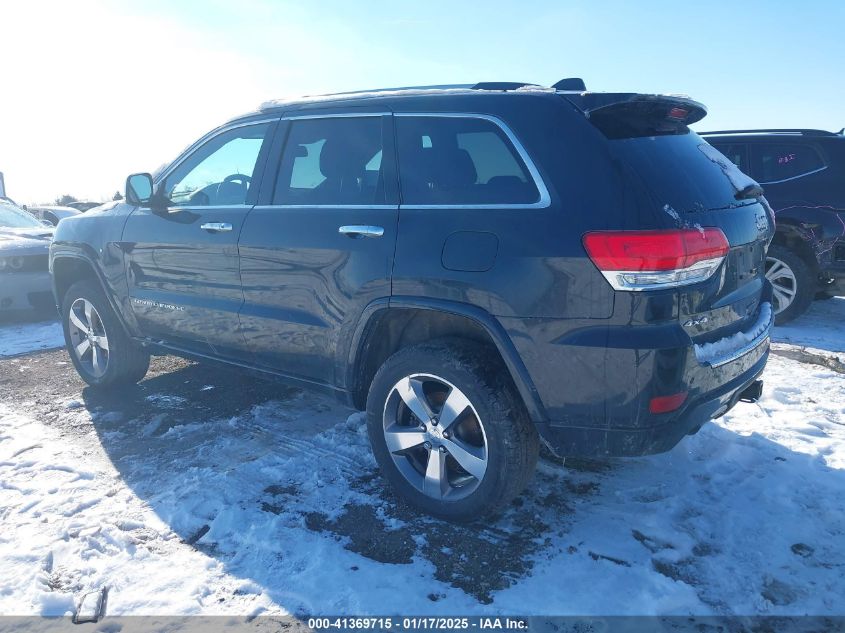 2015 Jeep Grand Cherokee Overland VIN: 1C4RJFCG3FC726748 Lot: 41369715