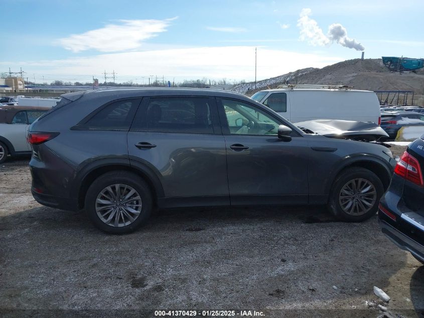 2024 Mazda Cx-90 3.3 Turbo Preferred VIN: JM3KKBHD0R1186840 Lot: 41370429