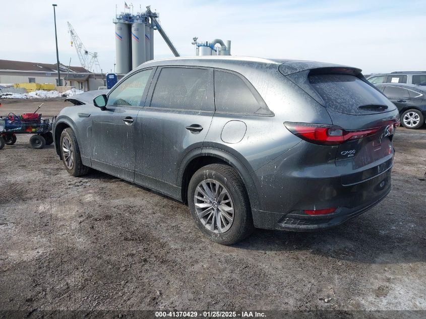 2024 Mazda Cx-90 3.3 Turbo Preferred VIN: JM3KKBHD0R1186840 Lot: 41370429