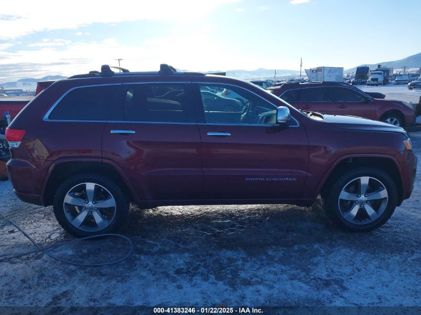 2016 Jeep Grand Cherokee Overland VIN: 1C4RJFCT4GC489072 Lot: 41383246