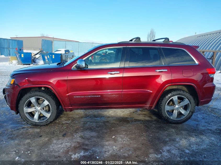 2016 Jeep Grand Cherokee Overland VIN: 1C4RJFCT4GC489072 Lot: 41383246