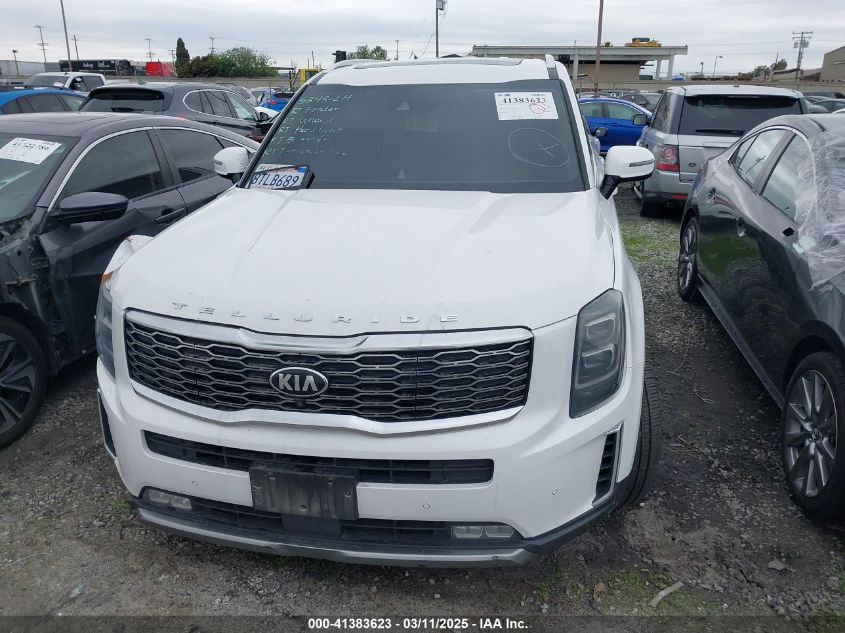 2021 Kia Telluride Sx VIN: 5XYP54HC1MG129130 Lot: 41383623