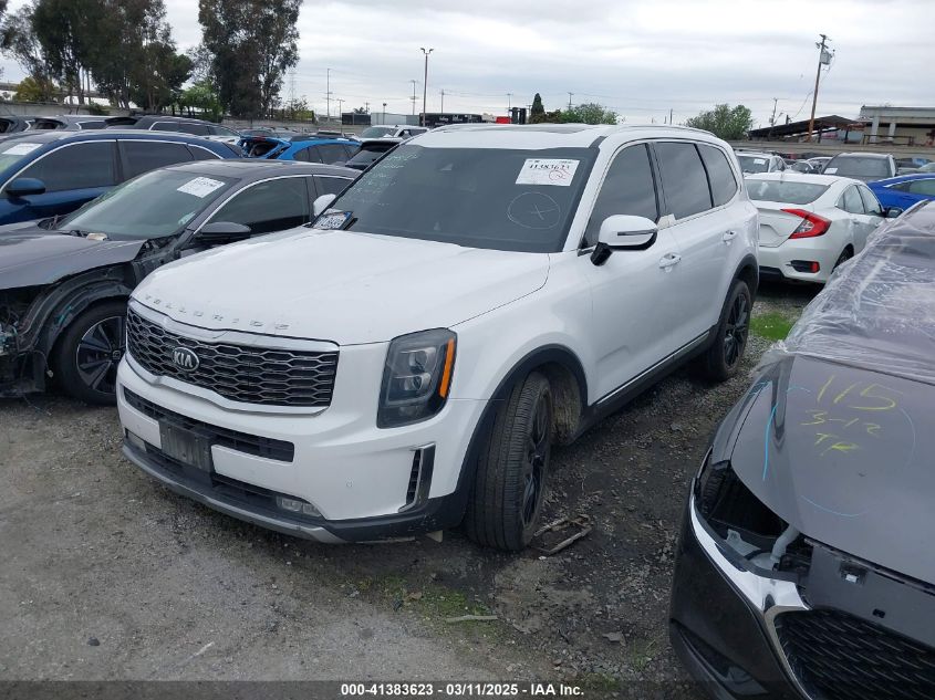 2021 Kia Telluride Sx VIN: 5XYP54HC1MG129130 Lot: 41383623