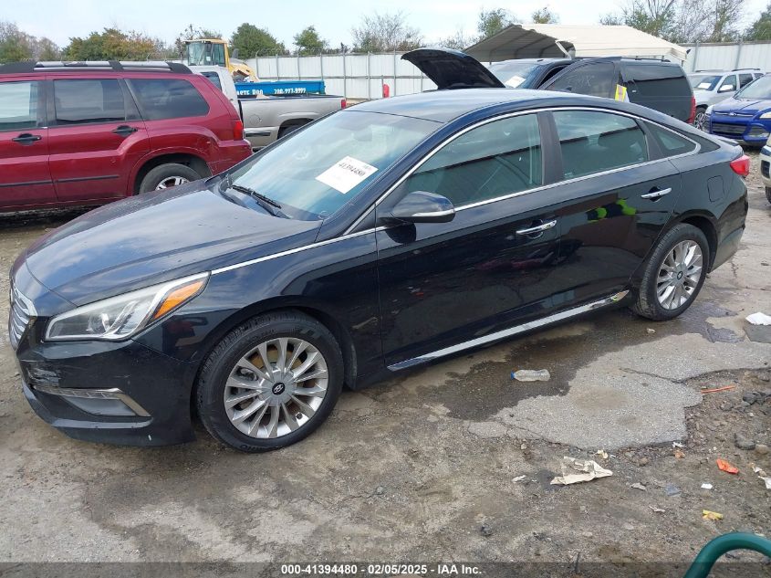 2015 Hyundai Sonata Limited VIN: 5NPE34AF3FH238671 Lot: 41394480