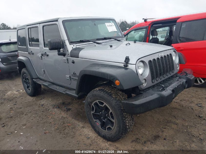 2015 Jeep Wrangler Unlimited Sport VIN: 1C4BJWDG1FL672267 Lot: 41428674