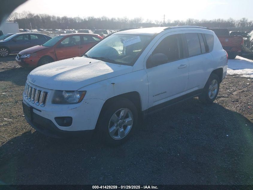 2014 Jeep Compass Sport VIN: 1C4NJCBA4ED775315 Lot: 41429259