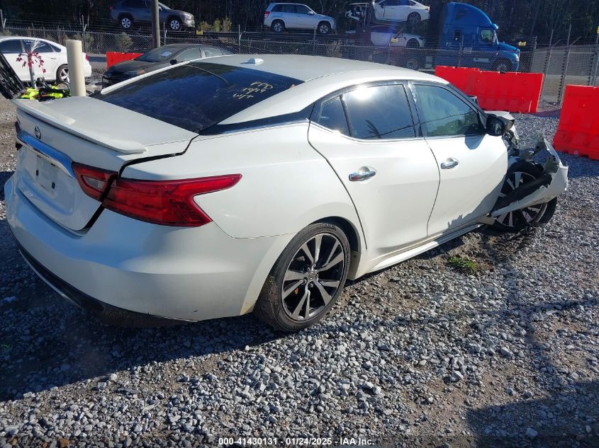 2017 Nissan Maxima 3.5 S VIN: 1N4AA6AP3HC400571 Lot: 41430131