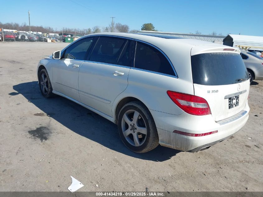 2011 Mercedes-Benz R 350 4Matic VIN: 4JGCB6FE5BA118387 Lot: 41434219