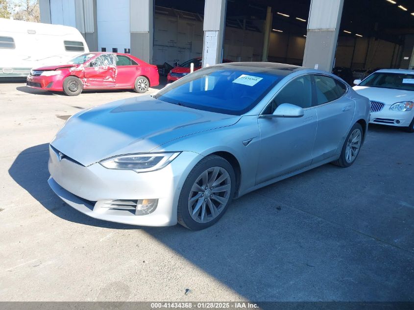 2017 Tesla Model S 100D/60D/75D/90D/P100D VIN: 5YJSA1E29HF215847 Lot: 41434368