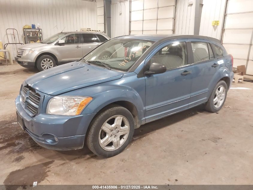 2007 Dodge Caliber Sxt VIN: 1B3HB48B67D563777 Lot: 41435986