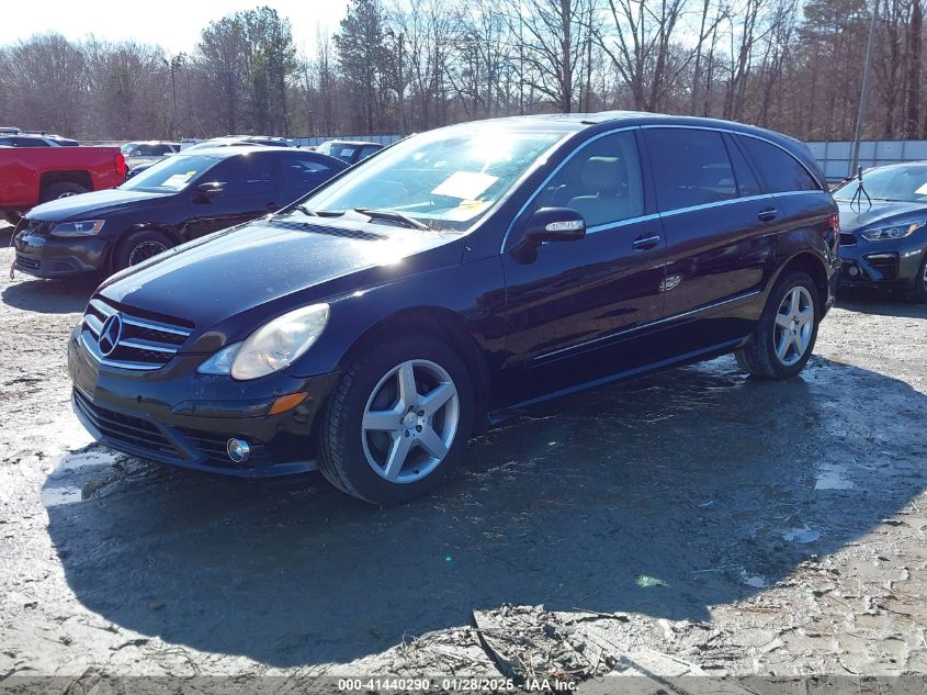 2010 Mercedes-Benz R 350 4Matic VIN: 4JGCB6FE0AA110342 Lot: 41440290