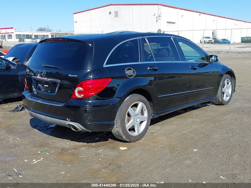 2010 Mercedes-Benz R 350 4Matic VIN: 4JGCB6FE0AA110342 Lot: 41440290