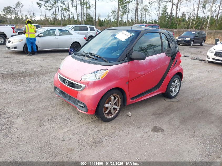 2015 Smart Fortwo Passion/Pure VIN: WMEEJ3BA0FK815839 Lot: 41443496