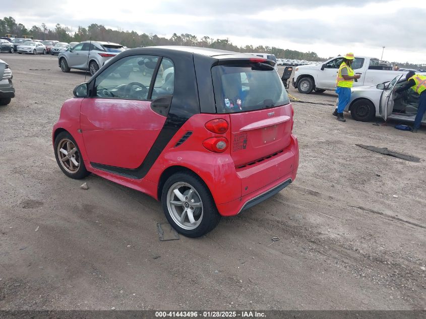 2015 Smart Fortwo Passion/Pure VIN: WMEEJ3BA0FK815839 Lot: 41443496