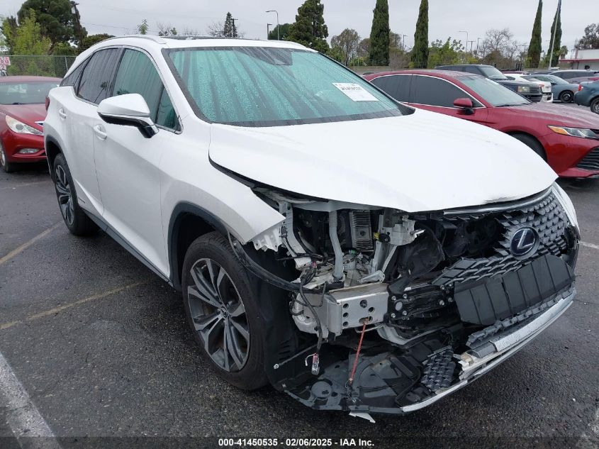 2020 Lexus Rx 450H VIN: 2T2HGMDA1LC052493 Lot: 41450535