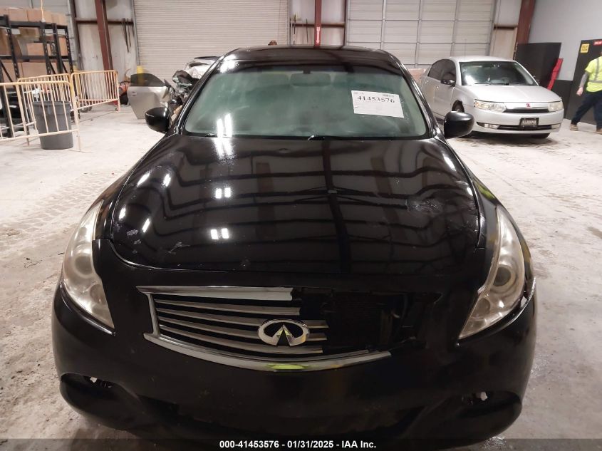 2013 Infiniti G37X VIN: JN1CV6AR5DM762725 Lot: 41453576